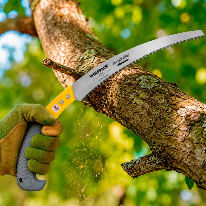 WOLFPACK LINEA PROFESIONAL Serrucho Podar Entry Curvo 330 mm