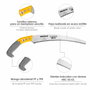 WOLFPACK LINEA PROFESIONAL Serrucho Podar Entry Curvo 330 mm