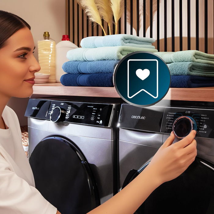 Sèche-linge à pompe à chaleur Cecotec Dry 10505 Inverter 10 kg