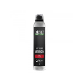 Nirvel Spray couvrant pour racines cheveux gris couleur acajou - 300 mL