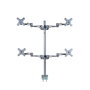 Support de table d'écran Neomounts FPMA-D935D4 Argenté 27"