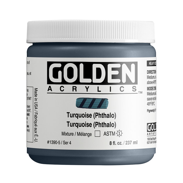 Golden Heavy Body Turquoise (Thalo) 237 ml Golden Heavy Body Turquoise (Thalo) 237 ml