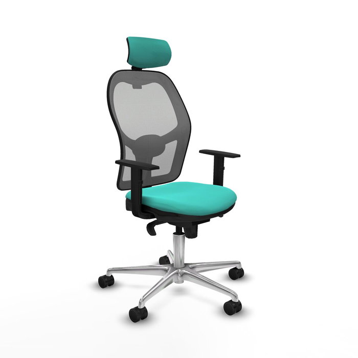 Piqueras y Crespo Chaise de Bureau 1D086N2 Turquoise Piqueras y Crespo Chaise de Bureau 1D086N2 Turquoise