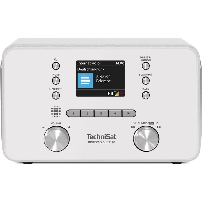 Technisat DiditRadio 550 IR blanc