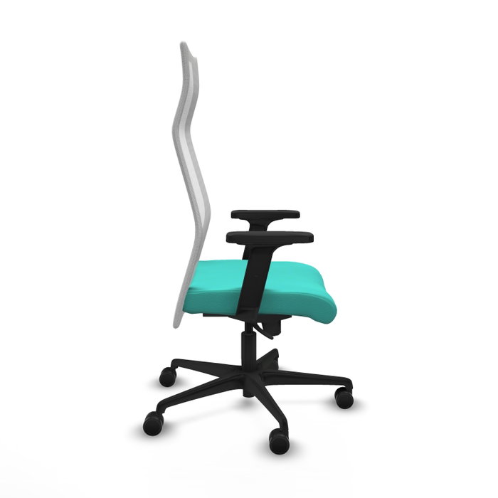 Piqueras y Crespo Chaise de Bureau Albacete Turquoise et Blanc Piqueras y Crespo Chaise de Bureau Albacete Turquoise et Blanc