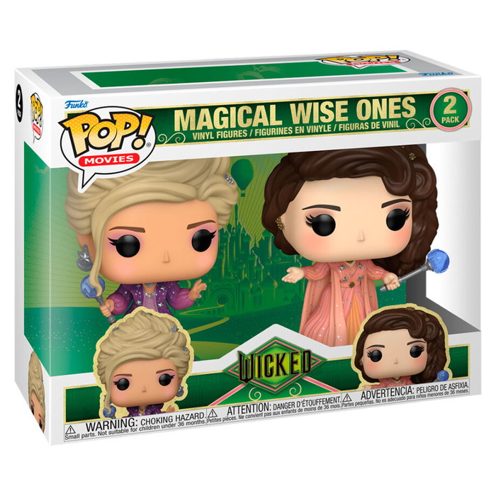 Funko POP! Wicked Pack de 2 figurines Emerald City Players Funko POP! Wicked Pack de 2 figurines Emerald City Players