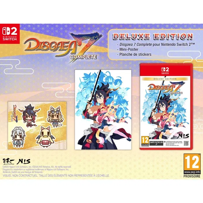 NIS America Disgaea 7 Complete - Édition Deluxe pour Nintendo Switch - Jeu vidéo de stratégie et rôle avec tous les DLC et contenus inédits NIS America Disgaea 7 Complete - Édition Deluxe pour Nintendo Switch - Jeu vidéo de stratégie et rôle avec tous les DLC et contenus inédits