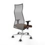 Chaise de Bureau Albacete Piqueras y Crespo B1C086G Brun foncé