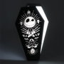 Paladone Lampe 3D L'Étrange Noël de Monsieur Jack Cercueil avec USB-C et 2 modes lumière