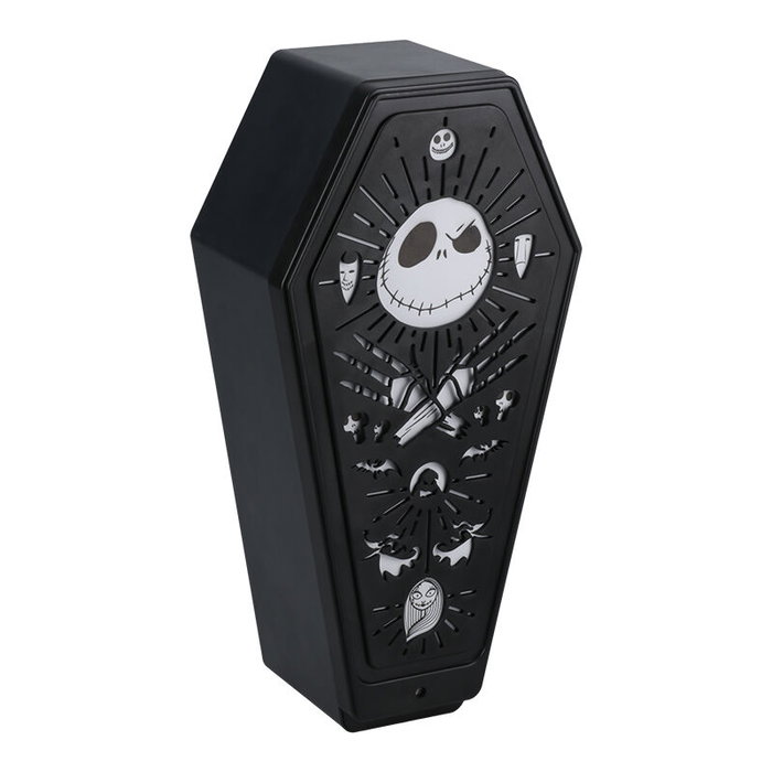 Paladone Lampe 3D L'Étrange Noël de Monsieur Jack Cercueil avec USB-C et 2 modes lumière