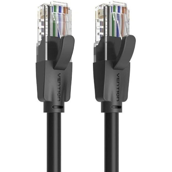 Vention Câble Réseau Rigide UTP 6ème Catégorie IBEBS Noir 25 m Vention Câble Réseau Rigide UTP 6ème Catégorie IBEBS Noir 25 m