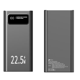 LEOTEC Powerbank LEPOW30W22K Noir 30000 mAh