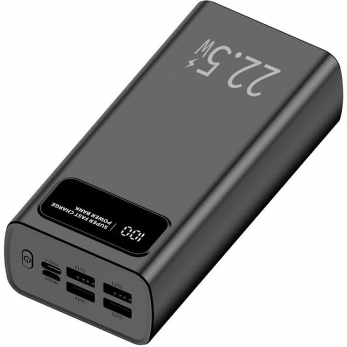 Powerbank LEOTEC LEPOW30W22K Noir 30000 mAh Powerbank LEOTEC LEPOW30W22K Noir 30000 mAh