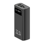 Leotec Powerbank 30000mAh 22,5W PD20W Noir - Batterie Externe USB-C avec Écran LCD