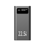 Leotec Powerbank 30000mAh 22,5W PD20W Noir - Batterie Externe USB-C avec Écran LCD