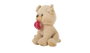 Creaciones Llopis For You 42cm - Peluche chien avec cœur - 42 cm en polyester
