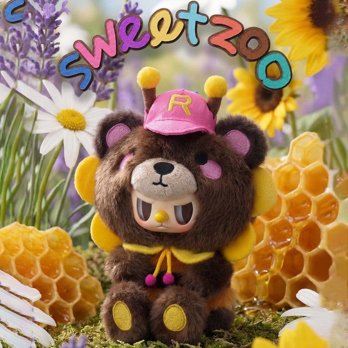 Rebel Bears assortiment figurines peluche Blind Box Sweet Zoo 10 cm (6) Rebel Bears assortiment figurines peluche Blind Box Sweet Zoo 10 cm (6)