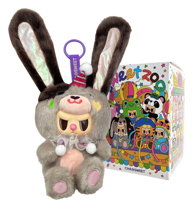 Rebel Bears assortiment figurines peluche Blind Box Sweet Zoo 10 cm (6) Rebel Bears assortiment figurines peluche Blind Box Sweet Zoo 10 cm (6)