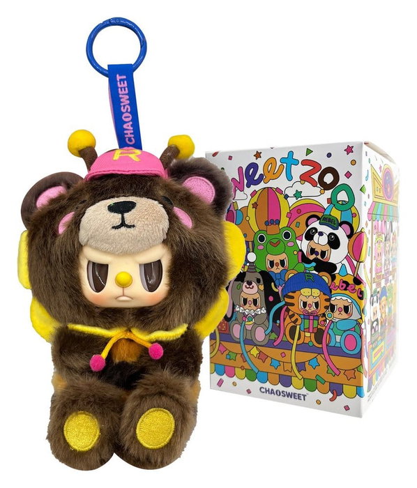 Rebel Bears assortiment figurines peluche Blind Box Sweet Zoo 10 cm (6) Rebel Bears assortiment figurines peluche Blind Box Sweet Zoo 10 cm (6)