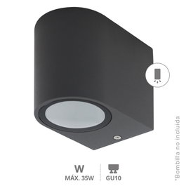 GSC Evolution Applique murale Intra 1 lumière Gris anthracite