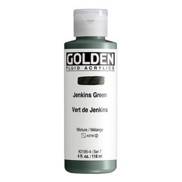 Golden Vert de Jenkins Peinture Acrylique Fluide 118 ml