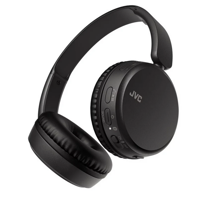 JVC HA-S36W-BK Casque Sans Fil Bluetooth 5.2 Noir - Jusqu'à 35h d'autonomie