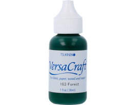 Tsukineko VERSACRAFT Encre de recharge textile couleur forêt 30ml