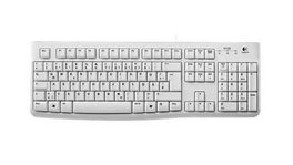 Logitech K120 Clavier USB QWERTZ Blanc