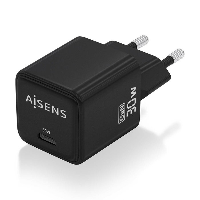 Chargeur mural Aisens ASCH-30W1P036-BK Noir Multicouleur 33 W