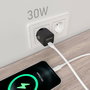 Chargeur mural Aisens ASCH-30W1P036-BK Noir Multicouleur 33 W