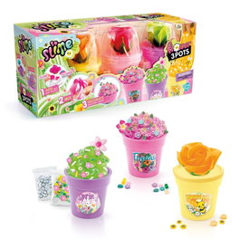 Canal Toys Slime Flower - 3 Pots de Slime Parfumée