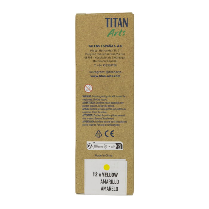 Titan Arts TACR LAP.INICI AMARILLO LIMON Jaune Citron Titan Arts TACR LAP.INICI AMARILLO LIMON Jaune Citron