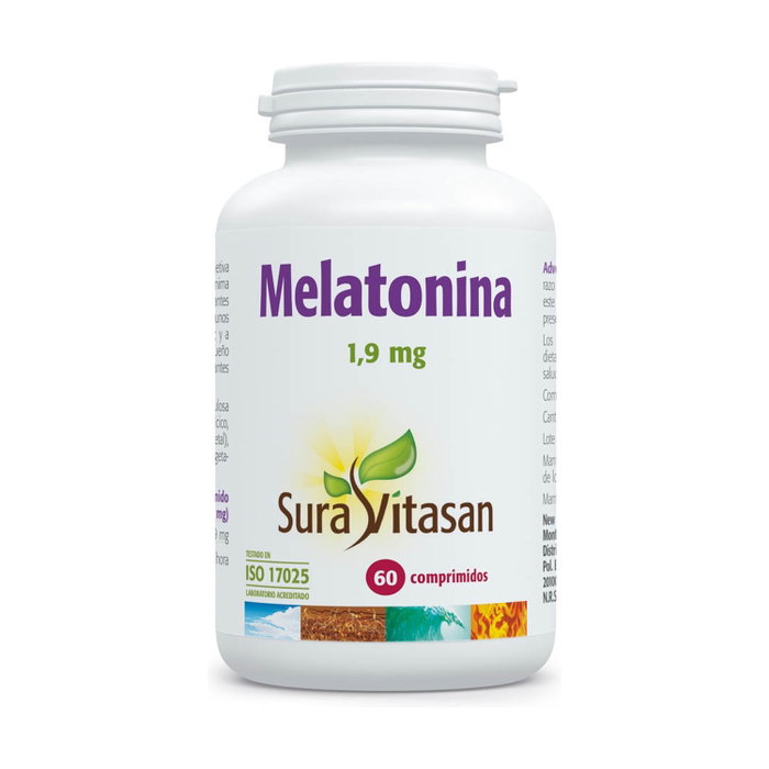SURA VITASAN Melatonina 1,9 mg, 60 comprimés