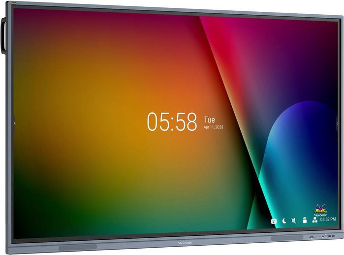 ViewSonic IFP6533-G Écran tactile interactif ViewBoard 65" 4K UHD 40 points tactiles Android 13 8 Go RAM 128 Go Stockage Noir