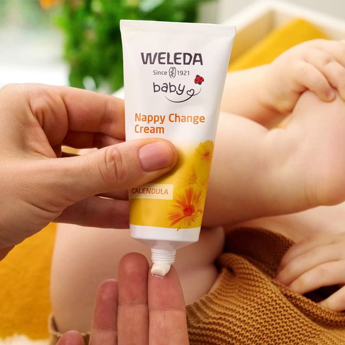 Crème protectrice pour le change Weleda Baby Calendula 30 ml