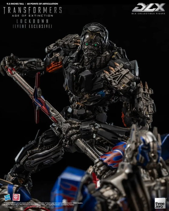 ThreeZero Transformers: Age of Extinction Figurine DLX Lockdown 24 cm Exclusive