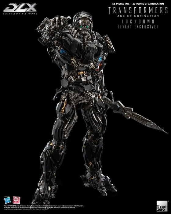 ThreeZero Transformers: Age of Extinction Figurine DLX Lockdown 24 cm Exclusive