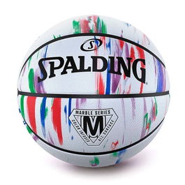 Ballon de basket Spalding Marble Series Hg Sz7 Blanc 7 (Taille 7)