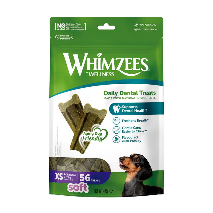 Snack pour chiens Whimzees 56 Pièces