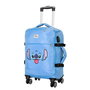 Karactermania Valise Cabine 4 Roues Souple Lilo & Stitch Face - 55 x 40 x 20 cm - Port USB - Cierre TS Lock - Polyester