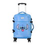 Karactermania Valise Cabine 4 Roues Souple Lilo & Stitch Face - 55 x 40 x 20 cm - Port USB - Cierre TS Lock - Polyester