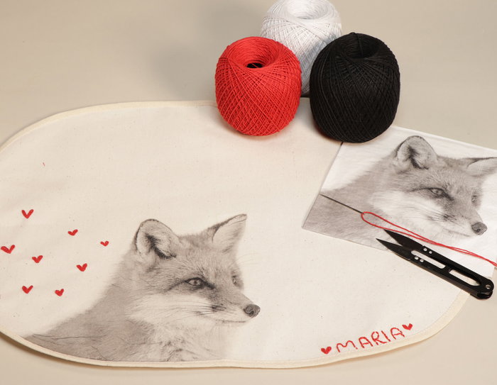 Innspiro Lot de 50 sets de table ovales en coton 46x30 cm Innspiro Lot de 50 sets de table ovales en coton 46x30 cm
