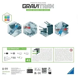Ravensburger GraviTrax 224142 Set d'Extension Trax/Rails de 44 Éléments pour Circuits de Billes - À Partir de 8 Ans