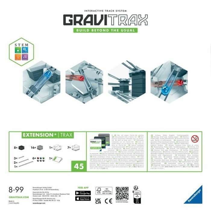 Ravensburger GraviTrax Set d'Extension Trax / Rails - 224142