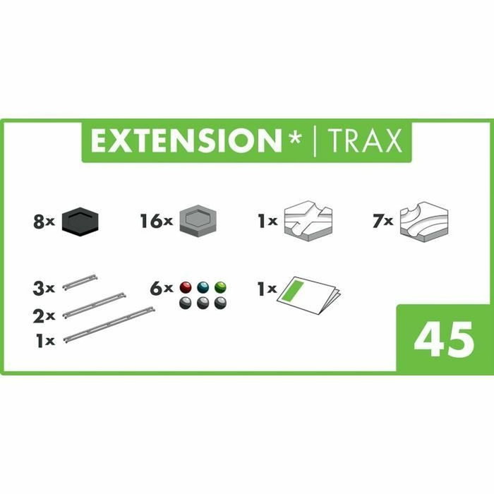 Ravensburger GraviTrax Set d'Extension Trax / Rails - 224142