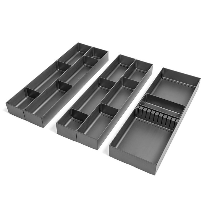 Herrajes ALK Cubertero en aluminium modulaire 2+1 M600 finition anthracite