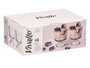 Vivalto Coupe à Glace 290 ml en Verre Transparent 9.3x10.5x9.3 cm (Set de 24)