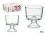 Vivalto Coupe à Glace 290 ml en Verre Transparent 9.3x10.5x9.3 cm (Set de 24)