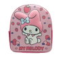 SANRIO Sac à dos 3D My Melody Hello Kitty 30 cm - Dimensions 30x26x10 cm