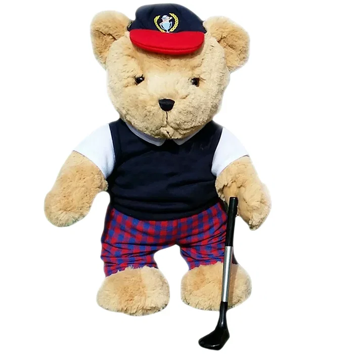 Golfing Golfing Boy Teddy Bear Golfing Golfing Boy Teddy Bear
